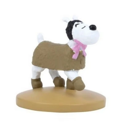 Image of Tintinimaginatio Collectible figurine Tintin, Snowy in fur coat 5cm, Brown