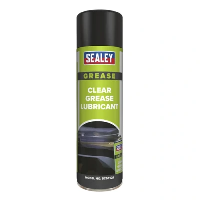 Image of Sealey Clear Grease Lubricant 500ml Pack of 6