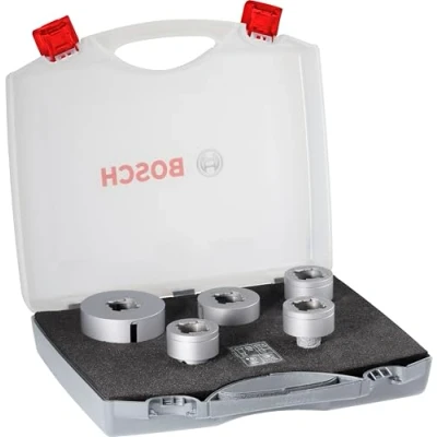Image of Bosch Professional 5 Piece Diamond Cutter Set Best (for Ceramic, X LOCK, Dry Speed, Diameter 20/25/35/51/68 mm)