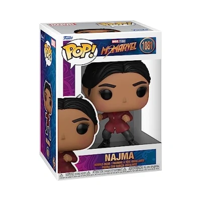 Image of Funko POP! Marvel: Ms. Marvel Najma Collectable Vinyl Figure Gift Idea Official Merchandise Toys for Kids &amp; Adults TV Fans Model Collectors and Display