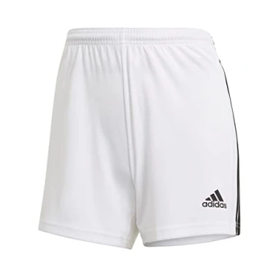 Image of adidas Performance Squadra Short Sports shorts, Women&#039;s, Size: Small, White/black