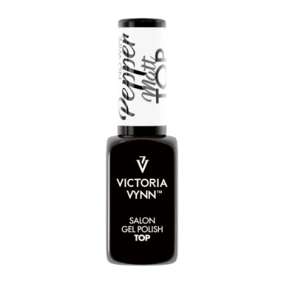 Image of Victoria Vynn Gel Polish Top Matt Pepper No Wipe UV Led 8ml