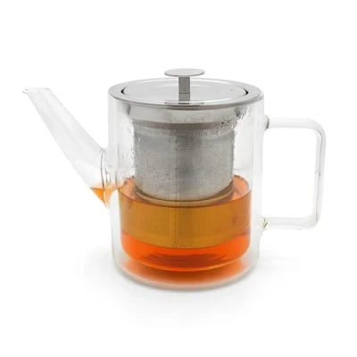 Image of Bredemeijer San Remo Teapot 1.0 L Double Walled Glass