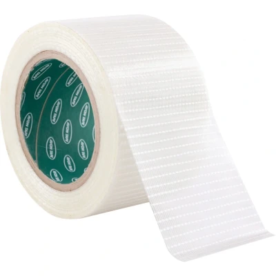 Image of Avon Cross Weave Clear Polypropylene Filament Tape 75mm x 50m