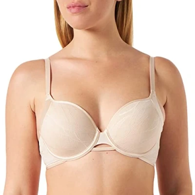 Image of Triumph Womens Airy Sensation Wp Shape up Bra, Nude Beige, 34DD UK