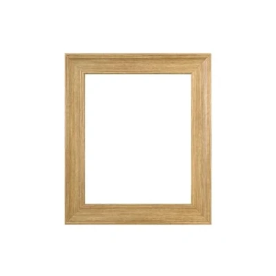 Image of FRAMES BY POST Scandi Picture Photo Frame Oak A2 Plastic Glass