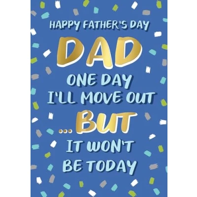 Image of Father&#039;s Day Card, Humour! Happy Card 7 x 5 inches Piccadilly Greetings