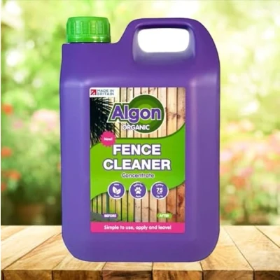 Image of Algon Organic Fence &amp; Outdoor Furniture Cleaner Concentrated Algae Remover Pet Safe 2.5L