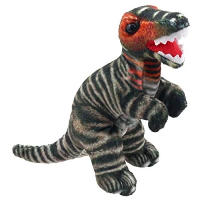 Image of The Puppet Company Dinosaur Finger Puppets T Rex (Brown), PC002240
