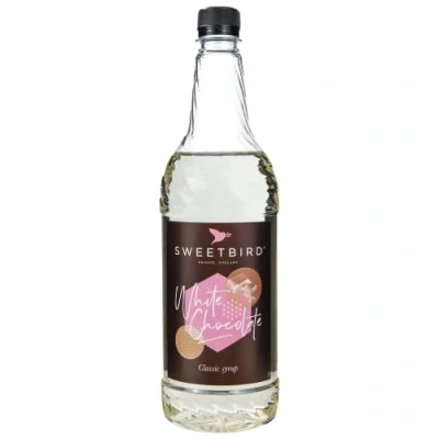 Image of Sweetbird White Chocolate Syrup (1 litre) Vegan Friendly