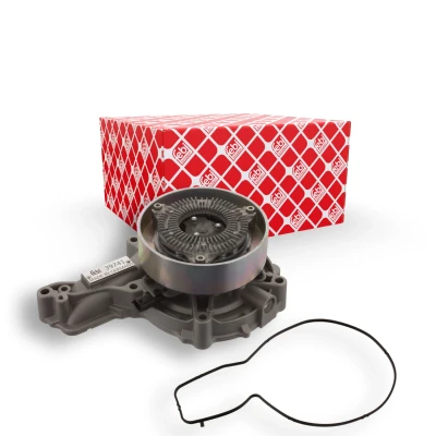 Image of 7421648714, 7421648714S1, 7421814009, 7421960480, 7421969184 Water pump FEBI BILSTEIN 39741 Aluminium electromagnetic Plastic