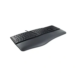 Image of CHERRY KC 4500 ERGO Corded Ergonomic Keyboard, Black, USB (QWERTY UK)