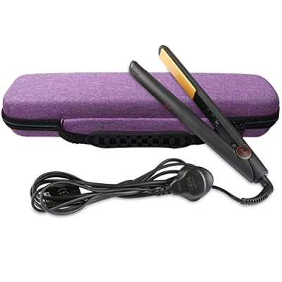 Image of Hard Travel Case for Hair Straightener Ghd V Gold Classic Styler (Purple)