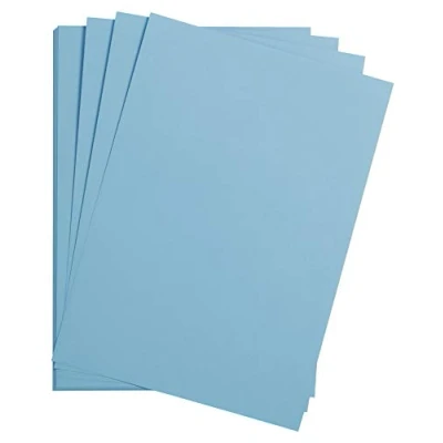 Image of Clairefontaine Ref 48156C Maya Coloured Smooth Drawing Paper (Pack of 25 Sheets) 270gsm A2 (59.4 x 42cm) Red Colour Deep Dyed, Acid Free, pH Neutral