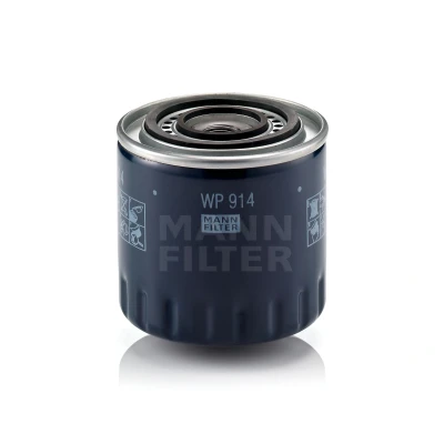 Image of 7700106067, 7700864685 Oil Filter MANN WP 914 3/4 16 UNF Spin on RENAULT: LAGUNA 1, ESPACE 3