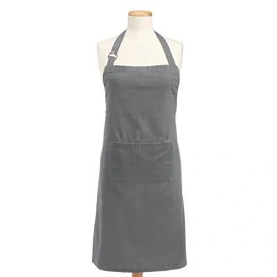 Image of DII Everyday Basic Kitchen Collection, Chef Apron, Gray