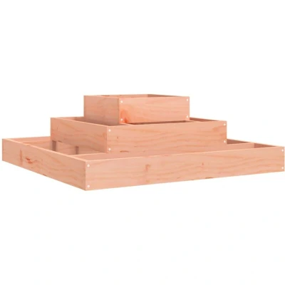 Image of vidaXL Planter 80x80x27 cm Solid Wood Douglas