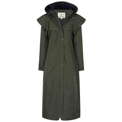Image of LightHouse Outback Womens Raincoat (Fern, 6)