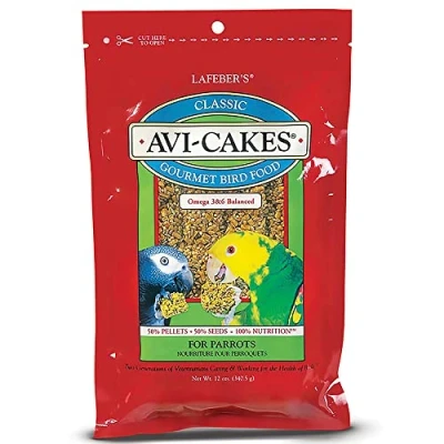 Image of Lafeber Original AviCakes Parrot Treat 340g