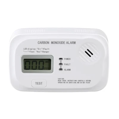 Image of Carbon Monoxide Detector, EN50291 Certified Alarms for Home with LCD Display, 10 Year Sensor Life CO Alarm, 2 AA Batteries Powered Portable Detector Camping, Travel