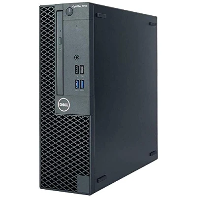 Image of Dell OptiPlex 3050 Small Form Factor PC Core i5 (7500) 3.4GHz 8GB 256GB SSD LAN Windows 10 Pro (HD Graphics 630) (Renewed)