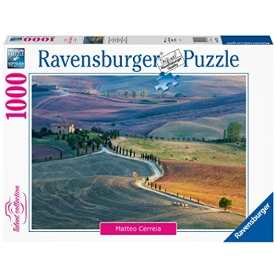 Image of Ravensburger 16779 1 Talent Collection: Podere Terrapille, Pienza, Siena, Tuscany Puzzle, Multi Coloured, 1000 Pezzi