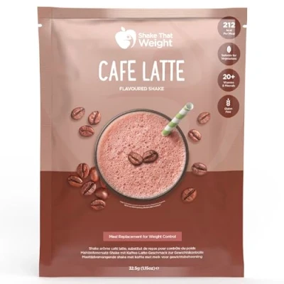 Image of Café Latte High Protein Meal Replacement Diet Milkshake Shake That Weight