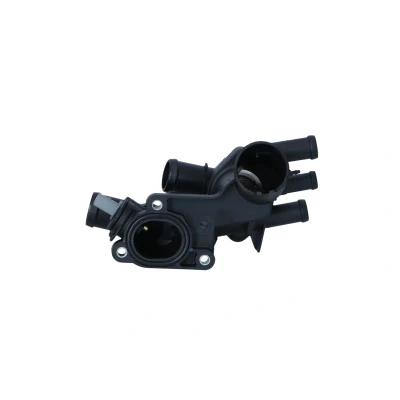 Image of 032121111BG Engine thermostat NRF 725243 87C with sensor, seal ring housing VOLKSWAGEN: Polo IV Hatchback, III Hatchback