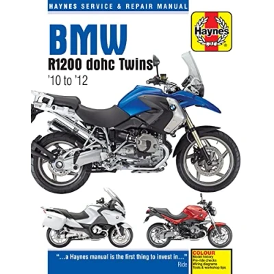 Image of BMW R1200 dohc (10 12) Haynes Repair Manual (Paperback)