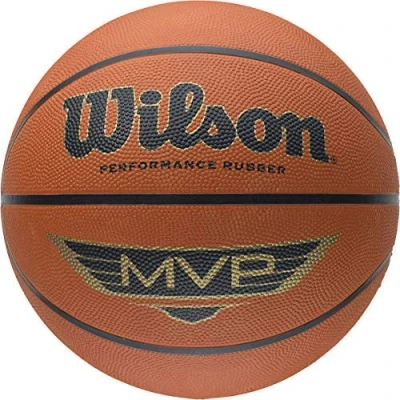 Image of Wilson Mvp Traditional Series Heritage Game Basketball Size 6