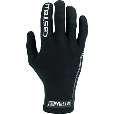 Image of CASTELLI 4519522 010 PERFETTO LIGHT GLOVE Cycling gloves Men&#039;s BLACK Size L