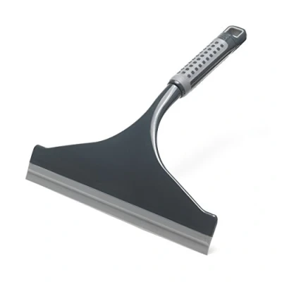 Image of Addis ComfiGrip Shower and Window Squeegee In Metallic Graphite, 4 x 24 27 cm