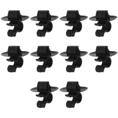 Image of the Lord of Tools 10pcs Car Hood Support Rod Fixing Buckles Bonnet Stay Retaining Holder Clip Compatible with Vauxhall Vivaro A (2001 2014) 91169789