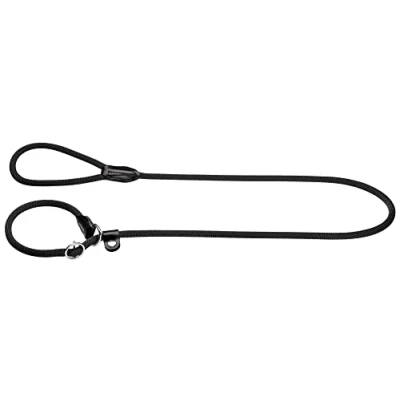 Image of Hunter Freestyle Retriever Leash, 10 mm Diameter x 170 cm Length, Black