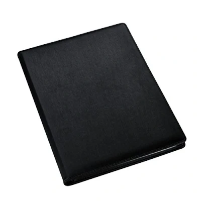 Image of A4 Presentation Display Book Black File Folder Storage Case Portfolio with Plastic Sleeves Poly Pocket by Arpan x 1 (A4 48 Pockets/ 96 Sides)