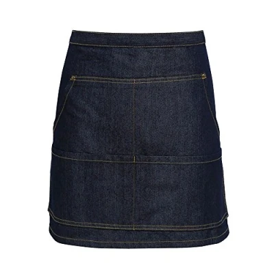 Image of Premier Short Denim Waist Apron Indigo