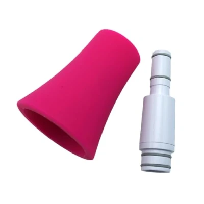 Image of Nuvo Instrumental N515SWPK White with Pink Trim Straighten Your jSax Kit
