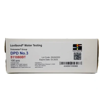 Image of DPD No 3 Total Chlorine Tablets Box of 100