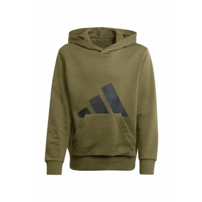 Image of adidas Unisex Kids ESSENTIALS POCKET HOODIE, pure ruby/black, 15 16 Years