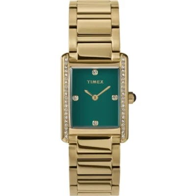 Image of Timex Women&#039;s Analogue Quarz Watch with Stainless Steel Strap TW2W87500