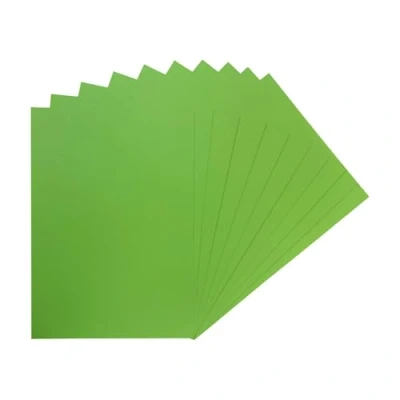 Image of Pack of 50 A4 Light Green Coloured Card 160gsm Sheets