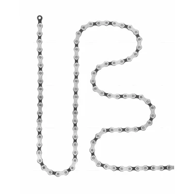 Image of Campagnolo Ekar 13 Speed Chain &amp; Quick Link, 117 Silver