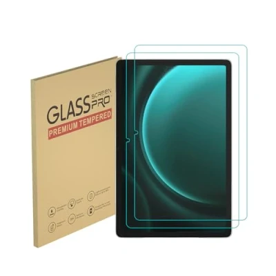 Image of HYGMOCC Screen Protector for Samsung Galaxy Tab S9 (11 inch) / FE (10.9 Tempered Glass Film, 9H Hardness,Anti Scratch,Case Friendly,Bubble Free (2 pcs)