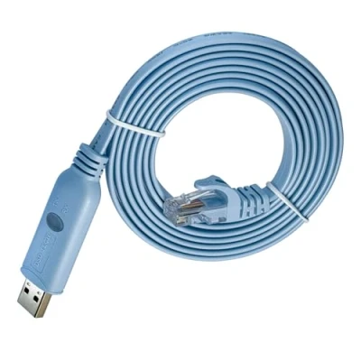 Image of DSD TECH SH RJ45A USB to RJ45 Console Cable with FTDI Chip for Cisco NETGEAR Routers/Switches Support Windows Linux Mac OS
