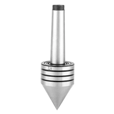Image of Live Tailstock Center, MT2 Heavy Duty Bearing Center Metal Wood Lathe Turning Tool High Accuracy 0.01 MM