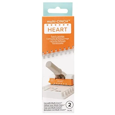 Image of We R Memory Keepers Multi Cinch (Heart Punch) Bookbinding Craft Supplies Scrapbooking Tools Diaries Books
