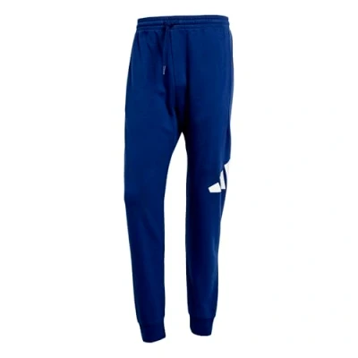 Image of adidas Men&#039;s Essentials Big Logo French Terry Pant, Medium Grey Heather/Black, XXL