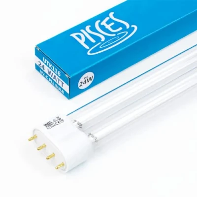 Image of Pisces 24w (watt) PLL Replacement UV Bulb Lamp for Pond Filter UVC