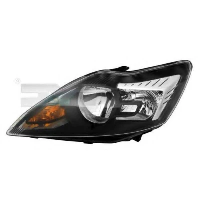 Image of 1521197, 1568273, 1679661, 1734678, 1744979 Headlights TYC 20 11484 15 2 Left H7, H1 for right hand traffic with electric motor FORD: Focus