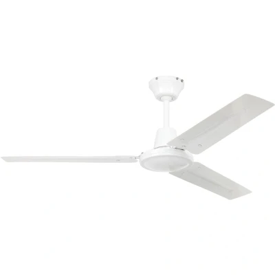Image of CASAFAN Ceiling Fan With Metal Blades, Rotor Blade 1220mm, White